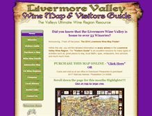 Tablet Screenshot of livermorewinemap.com